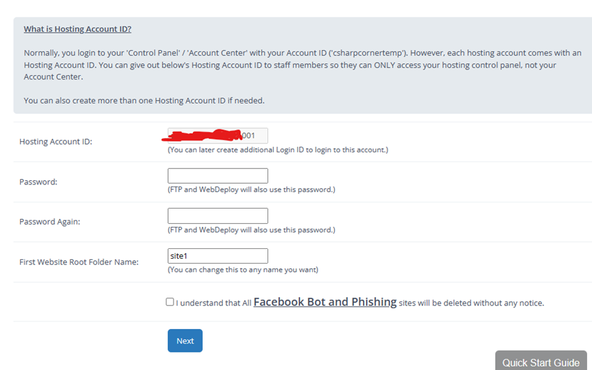 Learn hot to publish your website free for 60 days